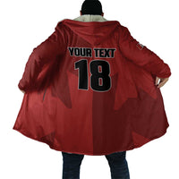 Canada Soccer Maple Leaf Custom Cloak Sporty Style - Wonder Print Shop