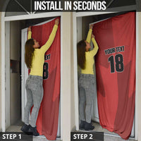 Canada Soccer Maple Leaf Custom Door Cover Sporty Style - Wonder Print Shop