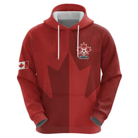 Canada Soccer Maple Leaf Custom Hoodie Sporty Style - Wonder Print Shop