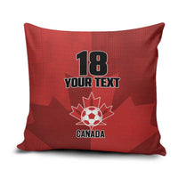 Canada Soccer Maple Leaf Custom Pillow Cover Sporty Style - Wonder Print Shop