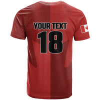 Canada Soccer Maple Leaf Custom T Shirt Sporty Style - Wonder Print Shop