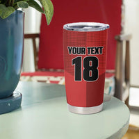 Canada Soccer Maple Leaf Custom Tumbler Cup Sporty Style - Wonder Print Shop