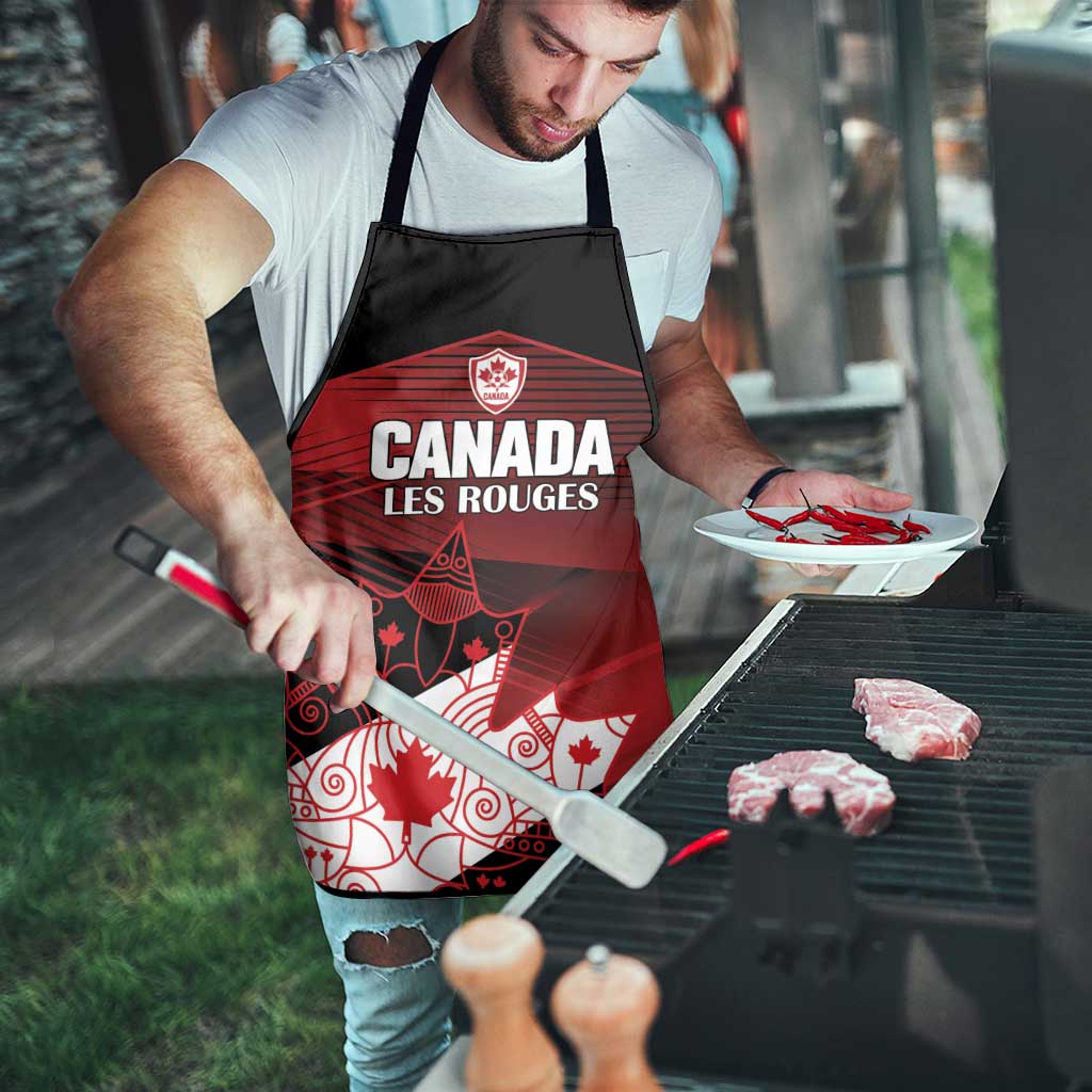 Canada Soccer Apron Les Rouges Maple Leaf - Wonder Print Shop