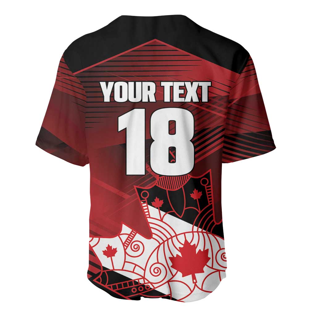 Custom Canada Soccer Baseball Jersey Les Rouges Maple Leaf - Wonder Print Shop