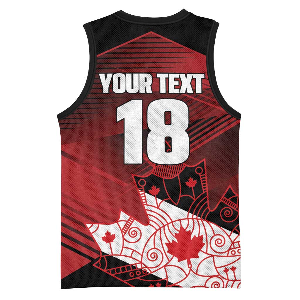 Custom Canada Soccer Basketball Jersey Les Rouges Maple Leaf - Wonder Print Shop