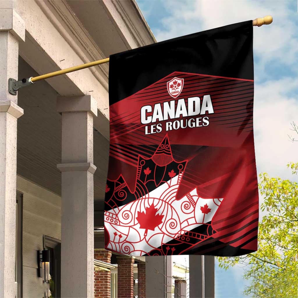 Canada Soccer Garden Flag Les Rouges Maple Leaf - Wonder Print Shop