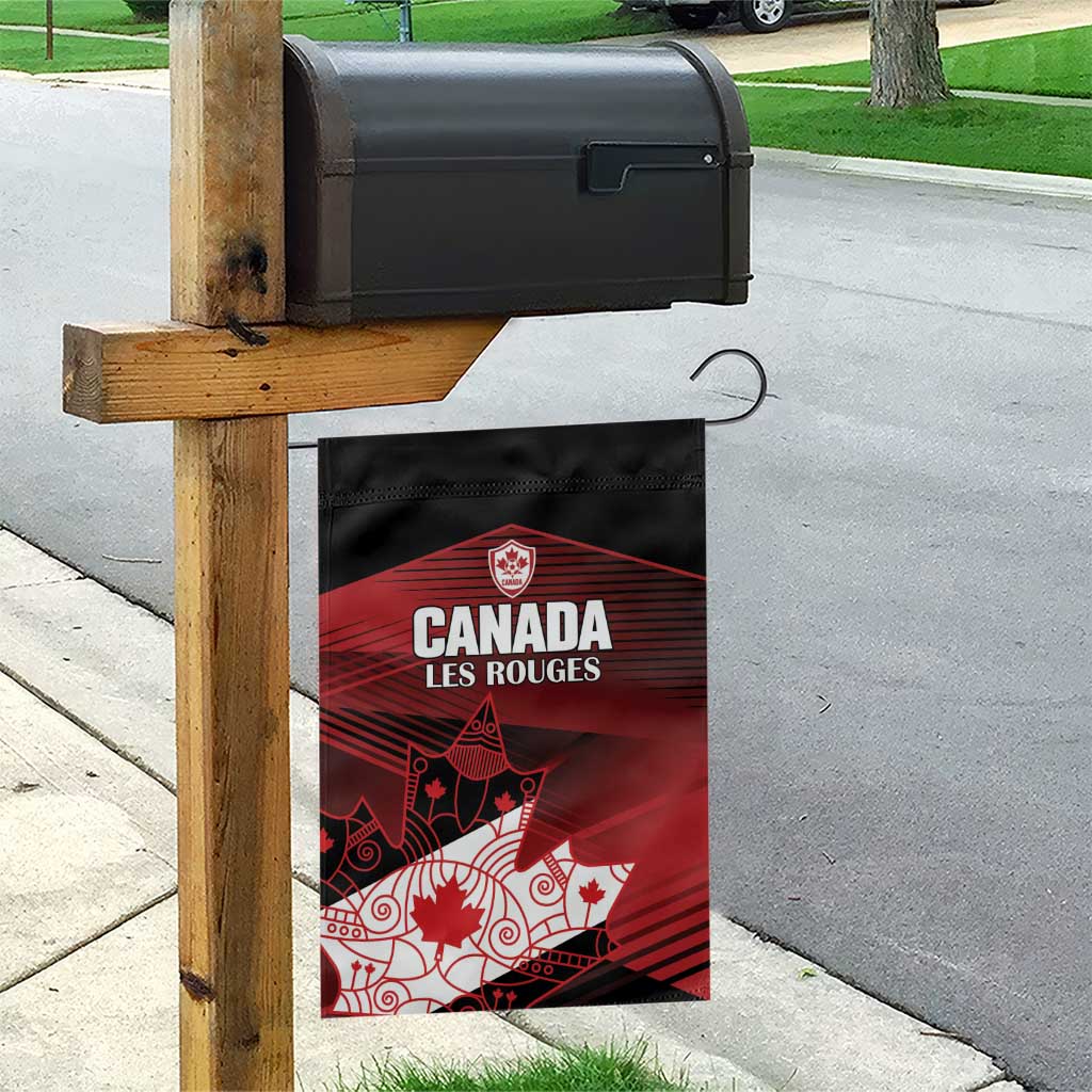 Canada Soccer Garden Flag Les Rouges Maple Leaf - Wonder Print Shop
