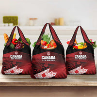 Canada Soccer Grocery Bag Les Rouges Maple Leaf - Wonder Print Shop