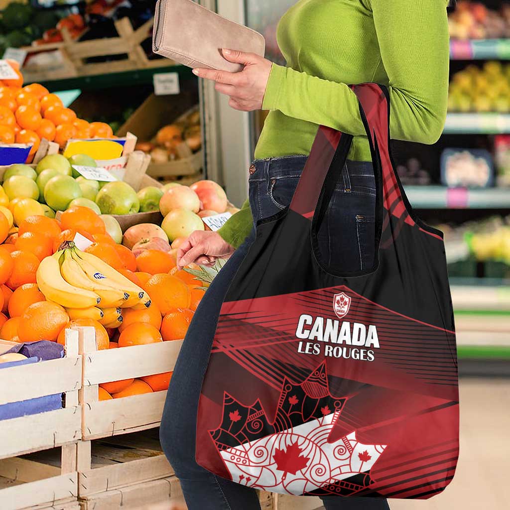 Canada Soccer Grocery Bag Les Rouges Maple Leaf - Wonder Print Shop