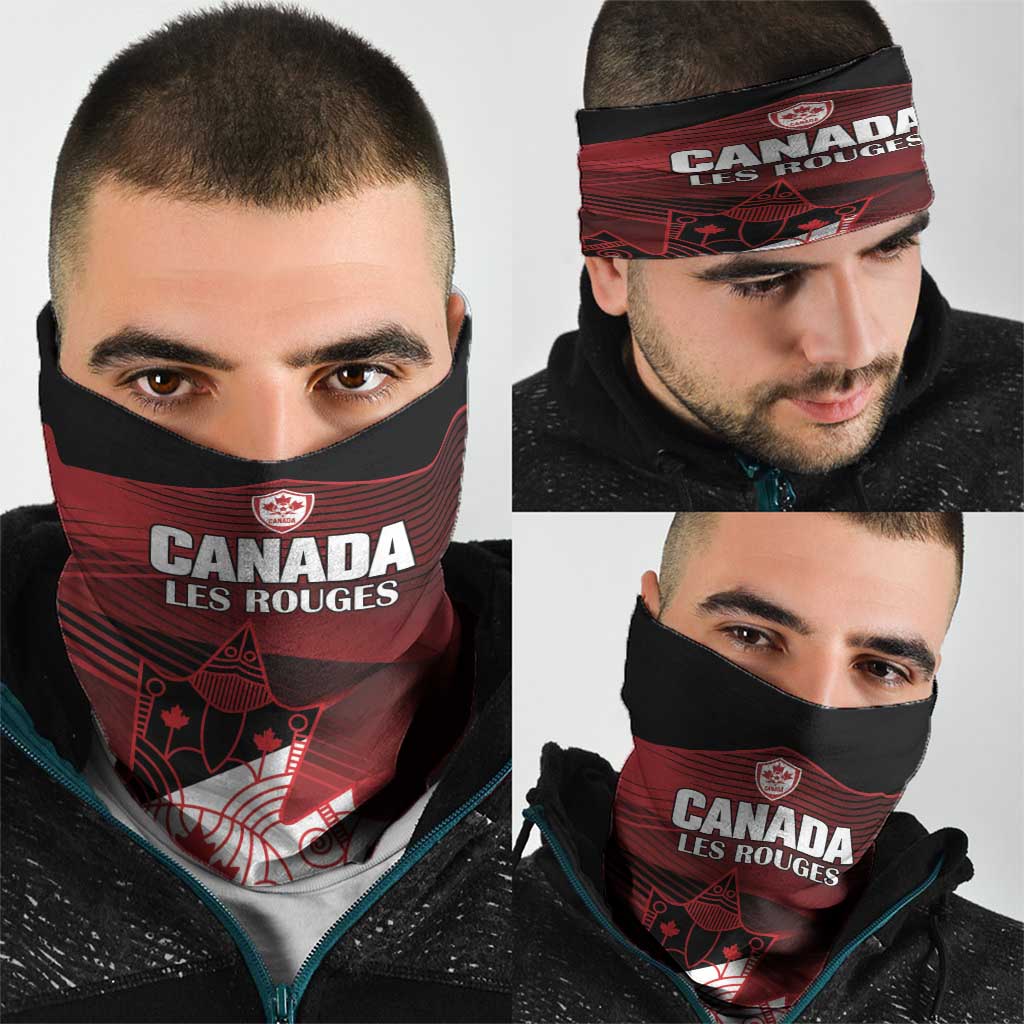 Canada Soccer Neck Gaiter Les Rouges Maple Leaf - Wonder Print Shop