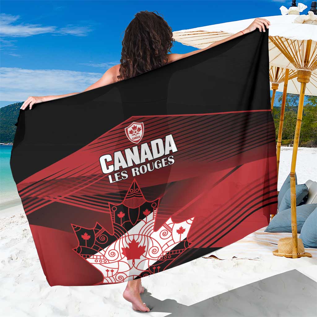 Canada Soccer Sarong Les Rouges Maple Leaf - Wonder Print Shop