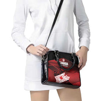 Canada Soccer Shoulder Handbag Les Rouges Maple Leaf - Wonder Print Shop