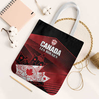 Canada Soccer Tote Bag Les Rouges Maple Leaf - Wonder Print Shop