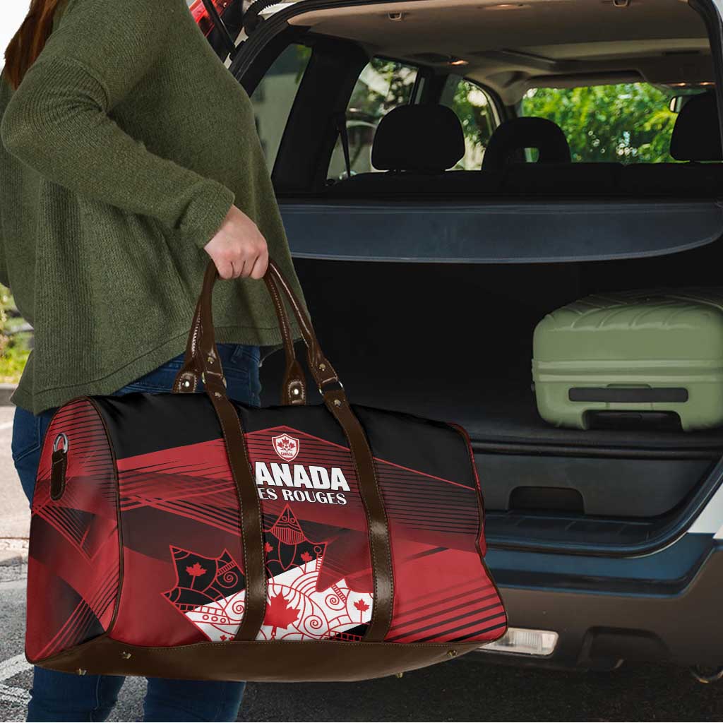 Canada Soccer Travel Bag Les Rouges Maple Leaf - Wonder Print Shop