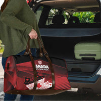 Canada Soccer Travel Bag Les Rouges Maple Leaf - Wonder Print Shop