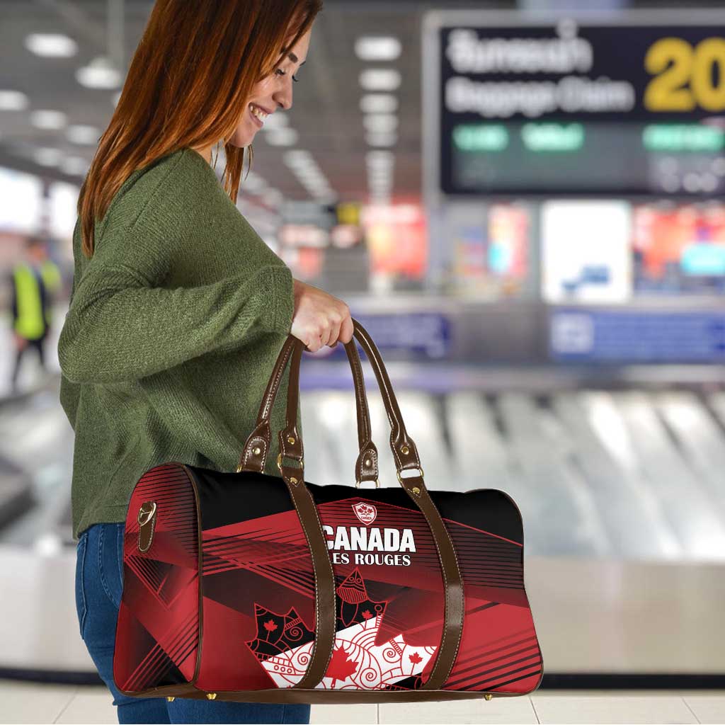 Canada Soccer Travel Bag Les Rouges Maple Leaf - Wonder Print Shop