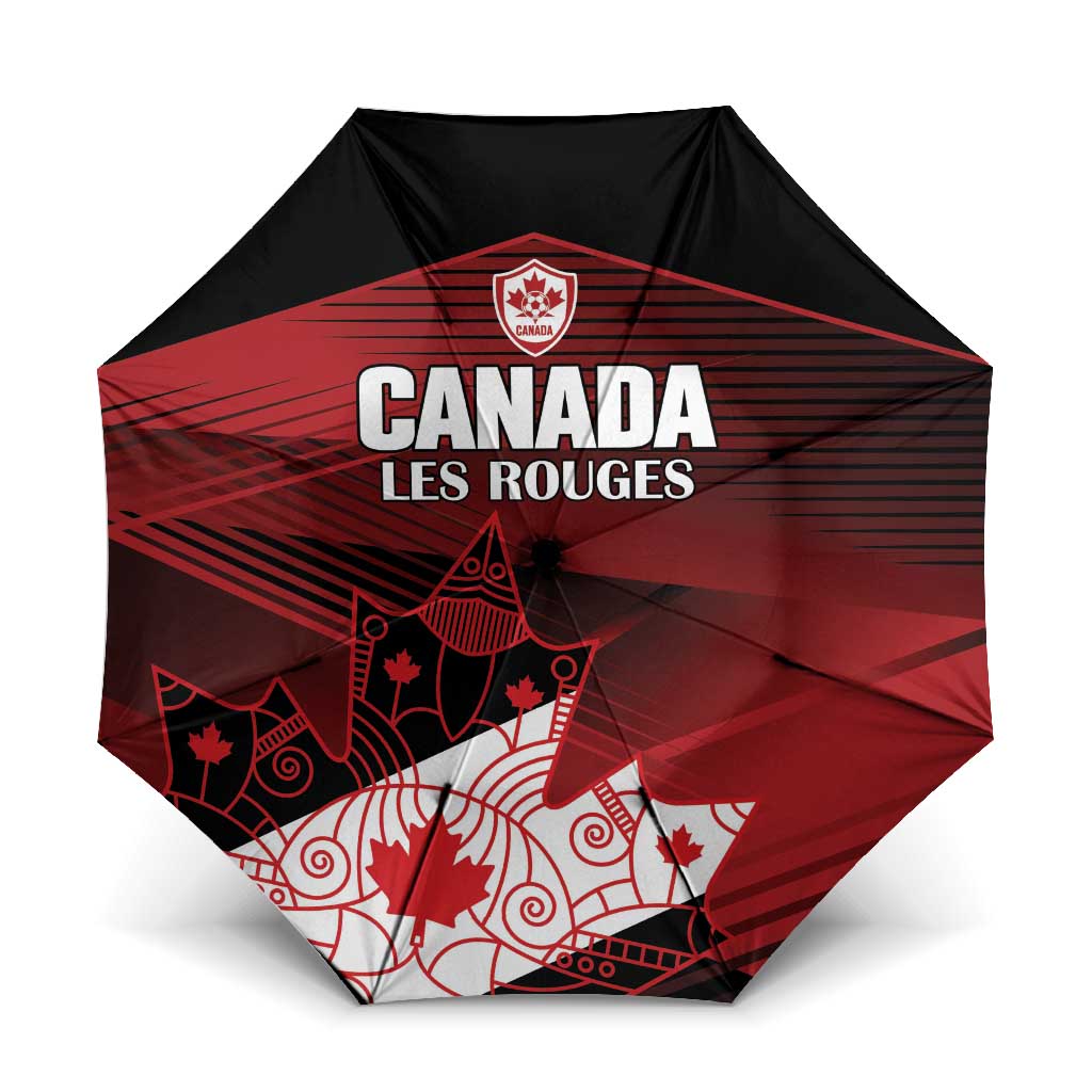 Canada Soccer Umbrella Les Rouges Maple Leaf - Wonder Print Shop