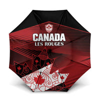 Canada Soccer Umbrella Les Rouges Maple Leaf - Wonder Print Shop