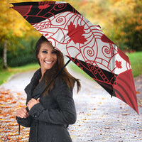 Canada Soccer Umbrella Les Rouges Maple Leaf - Wonder Print Shop