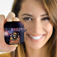 Groundhog Day Gentleman AirPods Case Same Day Again - Wonder Print Shop