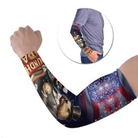 Groundhog Day Gentleman Arm Sleeves Same Day Again - Wonder Print Shop
