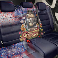 Groundhog Day Gentleman Back Car Seat Cover Same Day Again - Wonder Print Shop