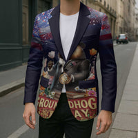 Groundhog Day Gentleman Blazer Same Day Again - Wonder Print Shop