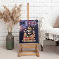 Groundhog Day Gentleman Canvas Wall Art Same Day Again - Wonder Print Shop