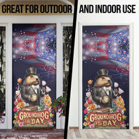 Groundhog Day Gentleman Door Cover Same Day Again - Wonder Print Shop