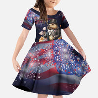 Groundhog Day Gentleman Family Matching Tank Maxi Dress and Hawaiian Shirt Same Day Again - Wonder Print Shop