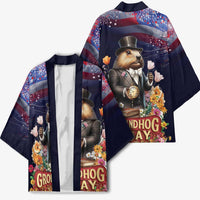 Groundhog Day Gentleman Kimono Same Day Again - Wonder Print Shop