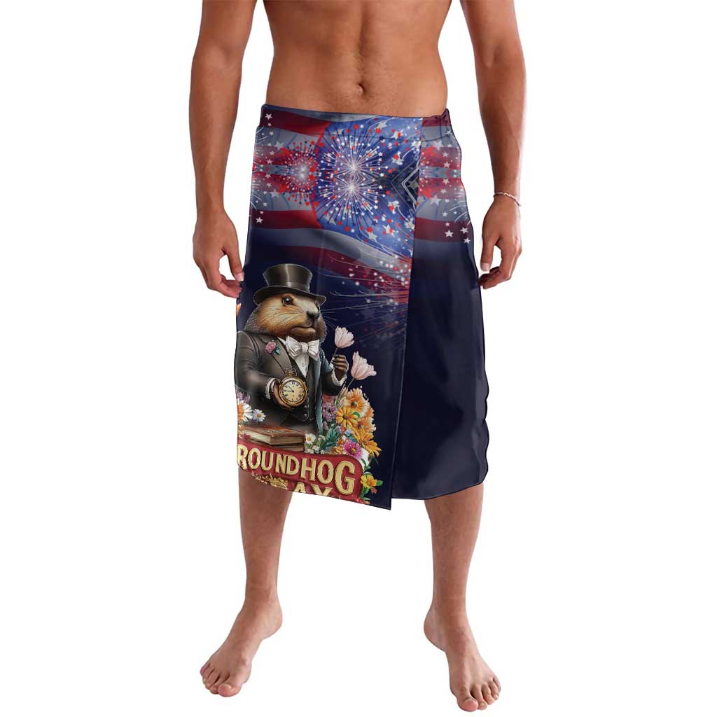 Groundhog Day Gentleman Lavalava Same Day Again - Wonder Print Shop