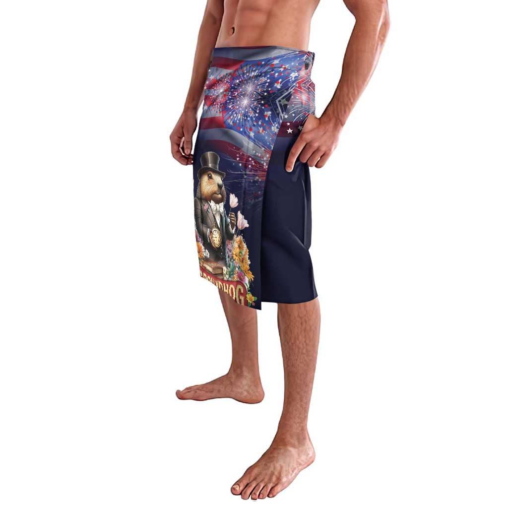 Groundhog Day Gentleman Lavalava Same Day Again - Wonder Print Shop