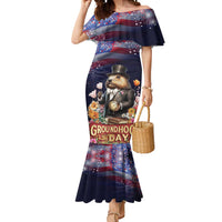 Groundhog Day Gentleman Mermaid Dress Same Day Again - Wonder Print Shop