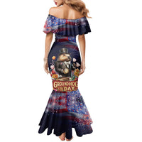 Groundhog Day Gentleman Mermaid Dress Same Day Again - Wonder Print Shop