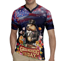 Groundhog Day Gentleman Rugby Jersey Same Day Again - Wonder Print Shop