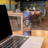Groundhog Day Gentleman Skinny Tumbler Same Day Again - Wonder Print Shop