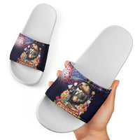 Groundhog Day Gentleman Slide Sandals Same Day Again - Wonder Print Shop