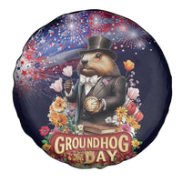 Groundhog Day Gentleman Spare Tire Cover Same Day Again - Wonder Print Shop