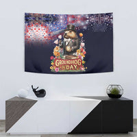 Groundhog Day Gentleman Tapestry Same Day Again - Wonder Print Shop