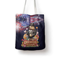 Groundhog Day Gentleman Tote Bag Same Day Again - Wonder Print Shop