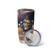 Groundhog Day Gentleman Tumbler Cup Same Day Again - Wonder Print Shop
