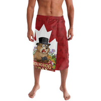 Funny Groundhog Day Lavalava Canadian Maple Leaf - Wonder Print Shop