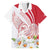 Personalized Denmark Family Matching Short Sleeve Bodycon Dress and Hawaiian Shirt Mute Swan With Marguerite Daisy