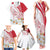 Personalized Denmark Family Matching Tank Maxi Dress and Hawaiian Shirt Mute Swan With Marguerite Daisy