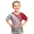 Personalized Denmark Kid T Shirt Mute Swan With Marguerite Daisy