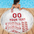 Custom Denmark Football Beach Blanket Danish Dynamite White Version