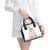 Custom Denmark Football Shoulder Handbag Danish Dynamite White Version
