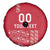 Custom Denmark Football Spare Tire Cover Danish Dynamite Red Version