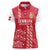 Custom Denmark Football Women Polo Shirt Danish Dynamite Red Version
